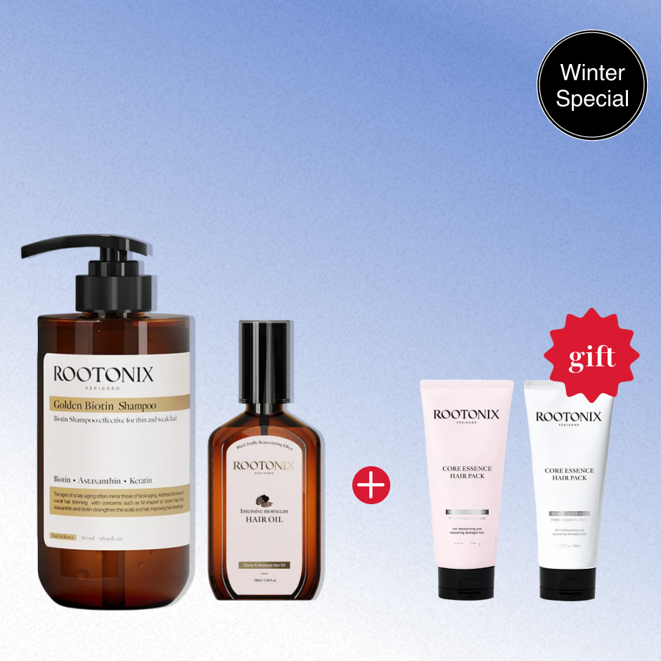 [Promotion] Capelli soffici come la neve (Shampoo & Hair Oil Set)