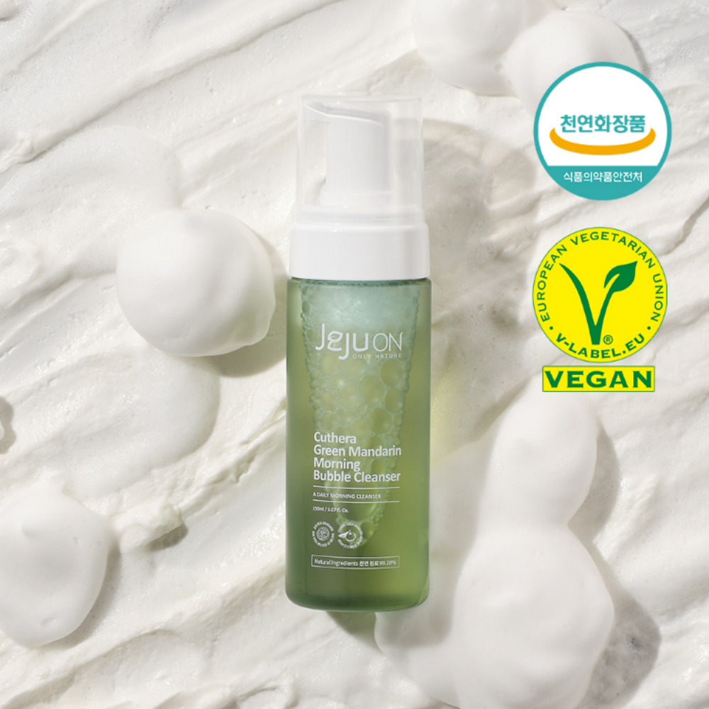 Cuthera Green Mandarin Morning Bubble Cleanser 150mL