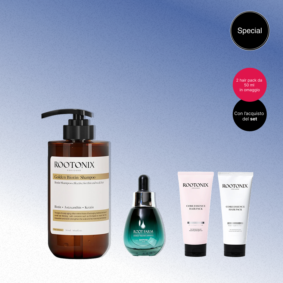 [Promotion] Capelli soffici come la neve (Shampoo + Energy Ampoule Set)