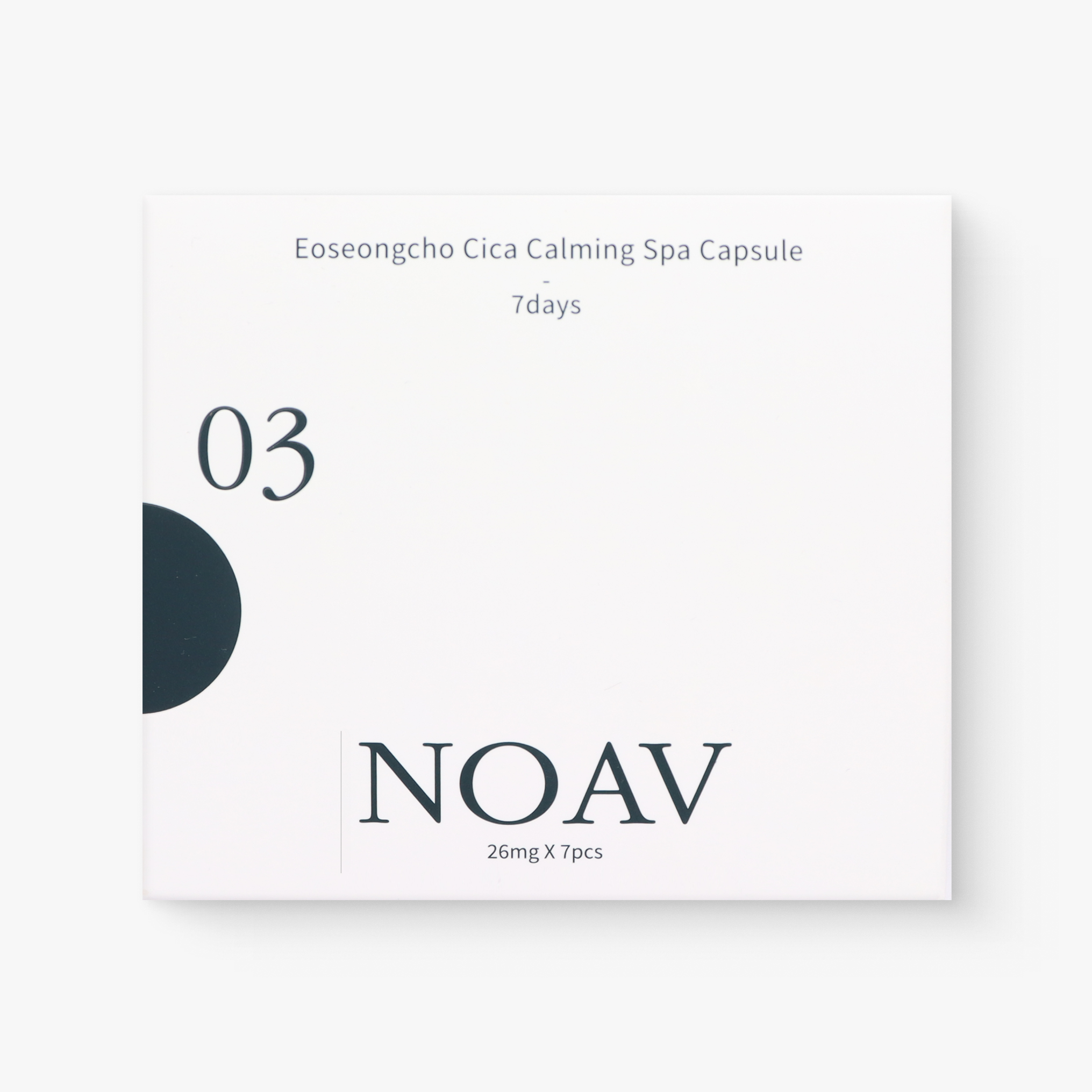 Eoseongcho Cica Calming Spa Capsule 7EA