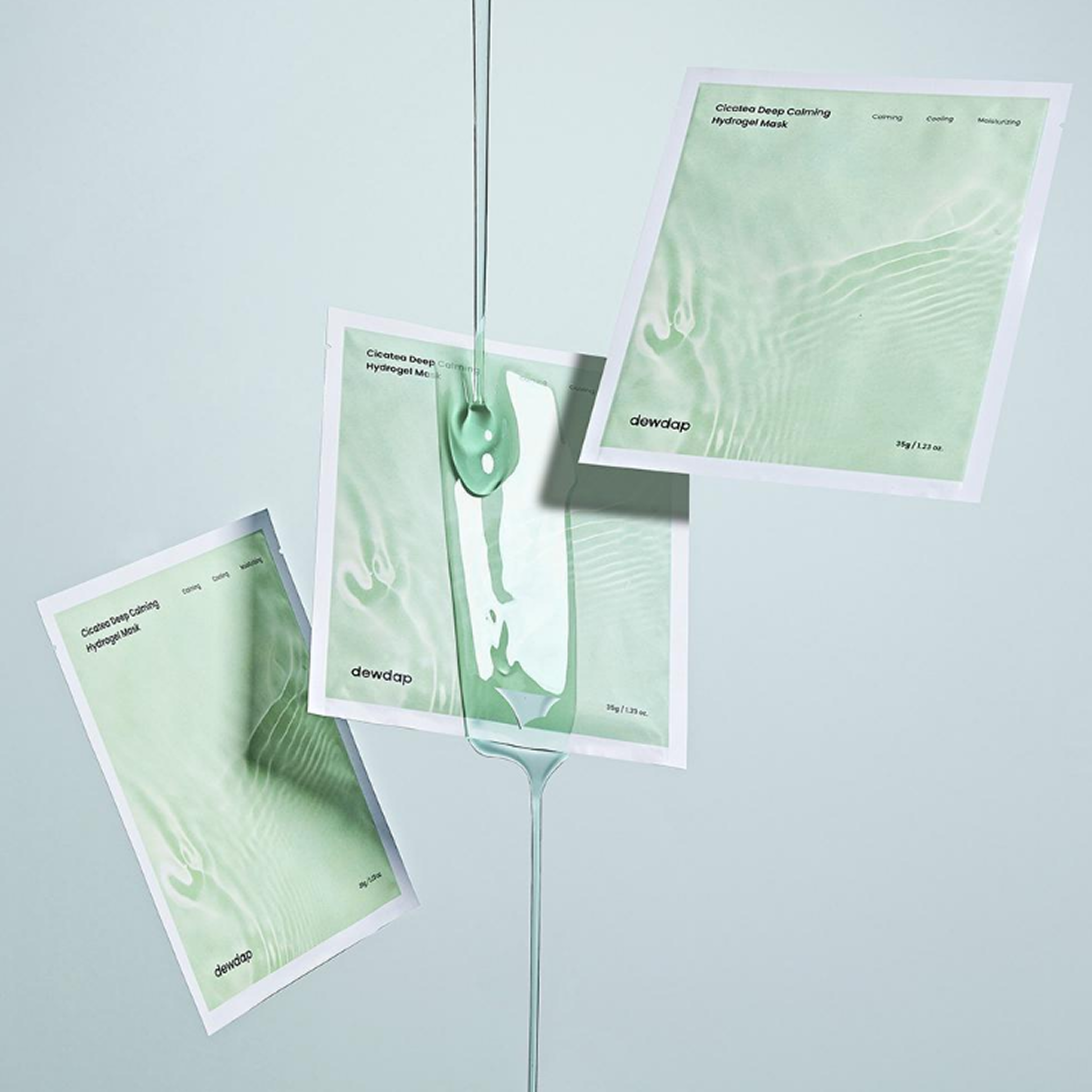 Cicatea Deep Calming Hydrogel Mask (1 maschere / 4 maschere)