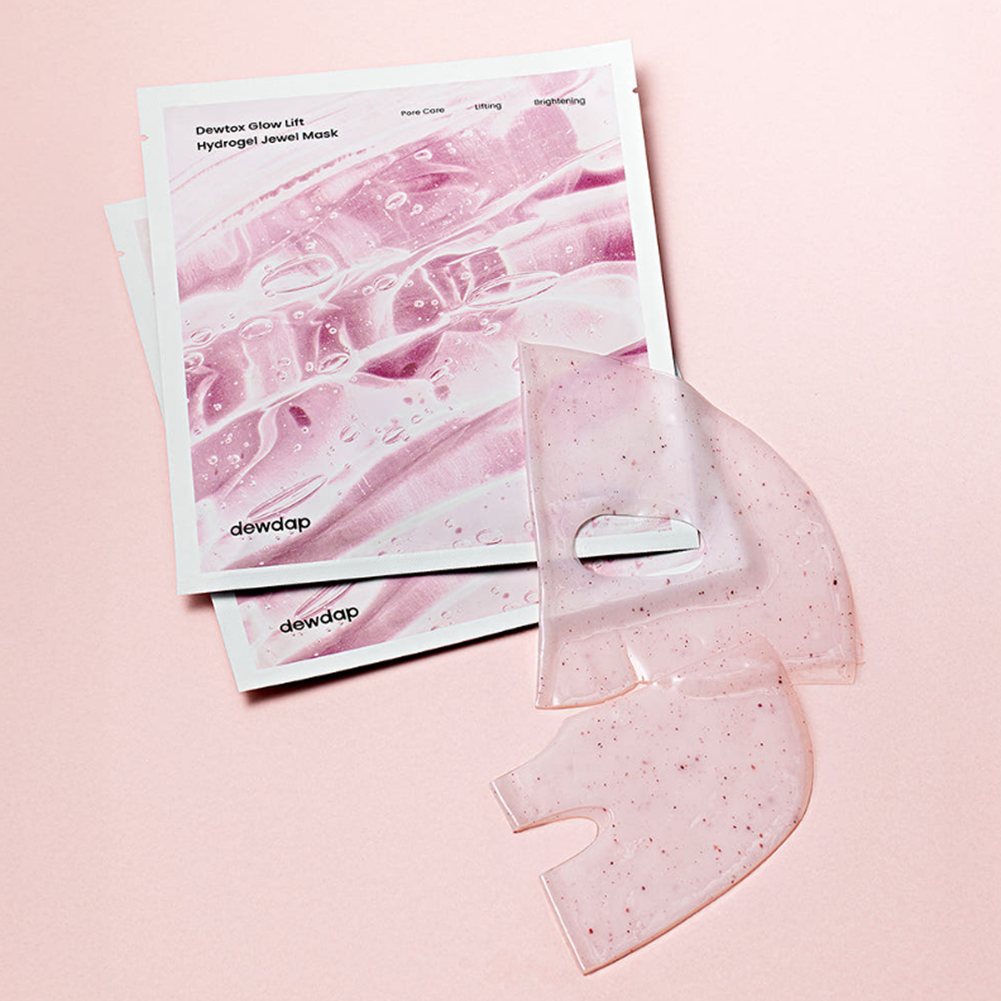 Dewtox Glow Lift Hydrogel Jewel Mask (1 maschere / 4 maschere)